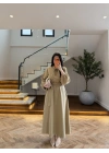 ÇAĞLA FULAR DETAY ELBİSE -2348
