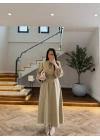 ÇAĞLA FULAR DETAY ELBİSE -2348