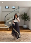 ÇOK RENKLİ KEMERLİ DANTELLİ ETEK-3502