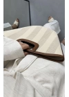 DURL NATURAL KUŞAKLI KİMONO TAKIM