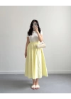 EGANT SARI POPLİN ETEK
