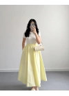 EGANT SARI POPLİN ETEK