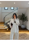 EKRU BİSİKLET YAKA TRİKO TAKIM-T1013