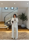 EKRU BİSİKLET YAKA TRİKO TAKIM-T1013