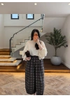 EKRU RENK TRİKO BLUZ-5142