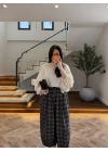 EKRU RENK TRİKO BLUZ-5142