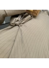 Elope vizon çizgili kimono takım