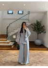 GRİ BEL BAĞLAMALI TAKIM -27608