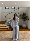 GRİ BEL BAĞLAMALI TAKIM -27608