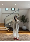 HAKİ ALLERLİ ARA BOY TRENÇKOT -7556