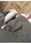 HAKİ BAĞCIKLI DİK YAKA GÖMLEK-5566