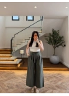 HAKİ BELİ KUŞAKLI CEPLİ PANTOLON-51265