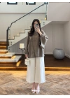 HAKİ BİRİT DETAY KİMONO -5553