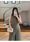 HAKİ CEPLİ KUŞAKLI TULUM -4017