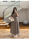 HAKİ DANTEL DETAY TAKIM -9172