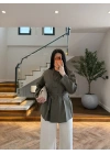 HAKİ GENİŞ PATLI BAĞCIKLI GÖMLEK-5529