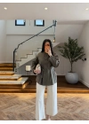 HAKİ GENİŞ PATLI BAĞCIKLI GÖMLEK-5529