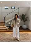 HAKİ GENİŞ YAKALI PARKA-7739
