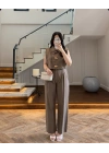 HAKİ GOLD DÜĞMELİ TAKIM -9177
