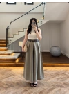 HAKİ KEMERLİ ETEKLİ PANTOLON-51354