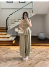 HAKİ KOLSUZ İKİLİ TAKIM-60647
