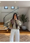 HAKİ KRUVAZE KISA BUMBER-7774