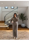 HAKİ MENDİL YAKA TAKIM-9123