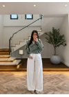 HAKİ POLO YAKA ÇİZGİLİ BASİC -27K-000013