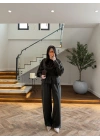 HAKİ SALAŞ BLUZ PANTOLON TAKIM -650025