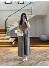 HAKİ V YAKA BLUZ PANTOLON TAKIM -257256