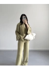 HAKİM YAKA YAĞ YEŞİL MODAL TAKIM