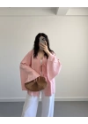 HAM KETEN PEMBE SALAŞ KİMONO