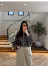 İNDİGO EKOSELİ BELİ LASTİKLİ MONT -9784