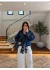 KADİFE YAKA TORBA CEP DENİM CEKET-261114