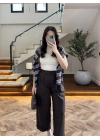 KAHVE BİLEK BOY BORU PAÇA PANTOLON-3936