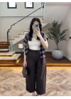 KAHVE BİLEK BOY BORU PAÇA PANTOLON-3936