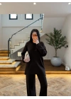 KAHVE BİSİKLET YAKA TRİKO TAKIM-T1013
