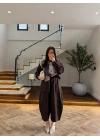KAHVE DESENLİ RÜZGARLIKLI TAKIM-51477