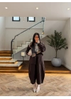 KAHVE DESENLİ RÜZGARLIKLI TAKIM-51477