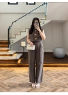 KAHVE GOLD DÜĞMELİ TAKIM -9177