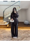 KAHVE KEMERLİ PİLELİ TAKIM -8937