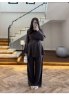 KAHVE KEMERLİ PİLELİ TAKIM -8937