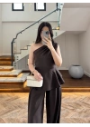 KAHVE KOLSUZ İKİLİ TAKIM-60647