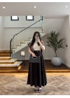 KAHVE ÖN PİLE DETAY ETEK -580653