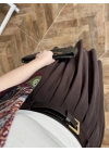 KAHVE ÖN PİLE DETAY ETEK -580653