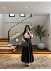KAHVE ÖN PİLE DETAY ETEK -580653