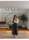 KAHVE PAÇA PİLELİ BAGY PANTOLON- 51466
