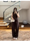 KAHVE PANTOLON YELEK TAKIM -247172
