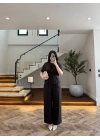 KAHVE PİLE DETAY KISA KOL TAKIM-9208
