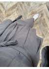 KAHVE PİLE DETAY TUNİK TAKIM -9182
